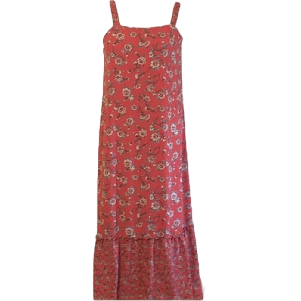 Studio B by Bobeau Floral Maxi Dress L